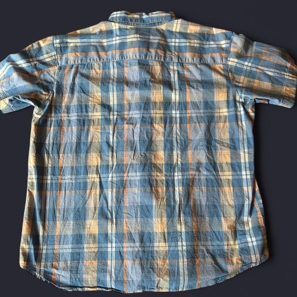 Columbia Sportswear Men’s Short Sleeve Plaid Button-Up Shirt - XL Regular Fit - Picture 3 of 7
